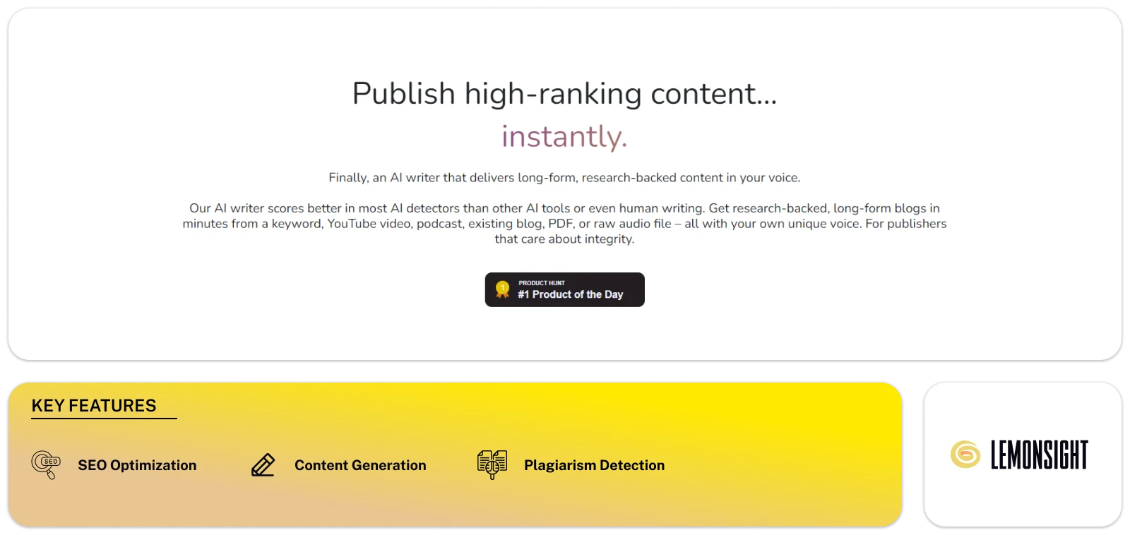 Content at Scale