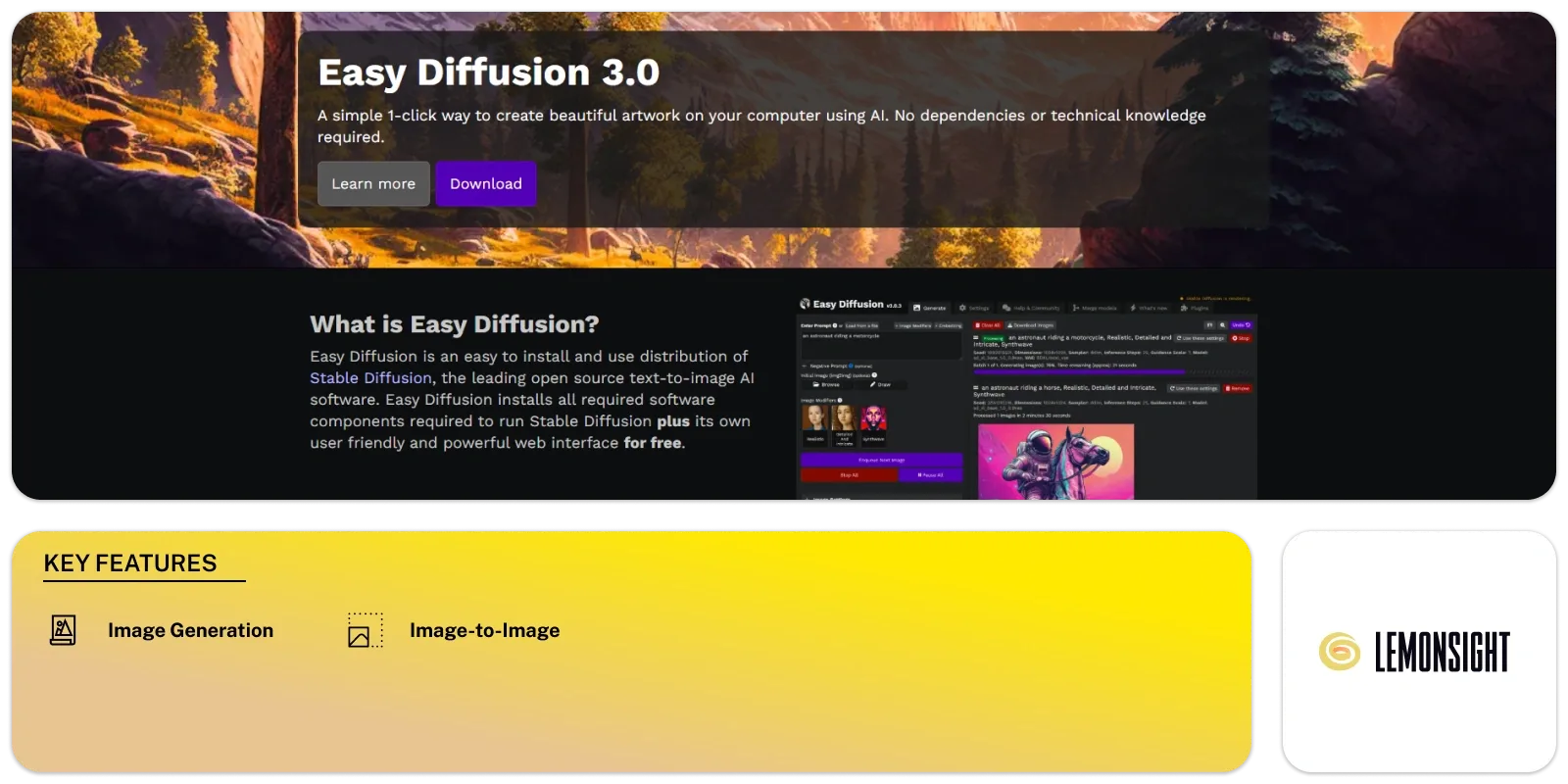Easy Diffusion