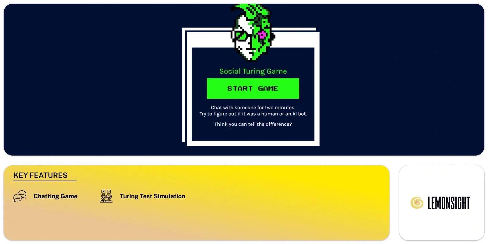 Human or Not – Turing Game