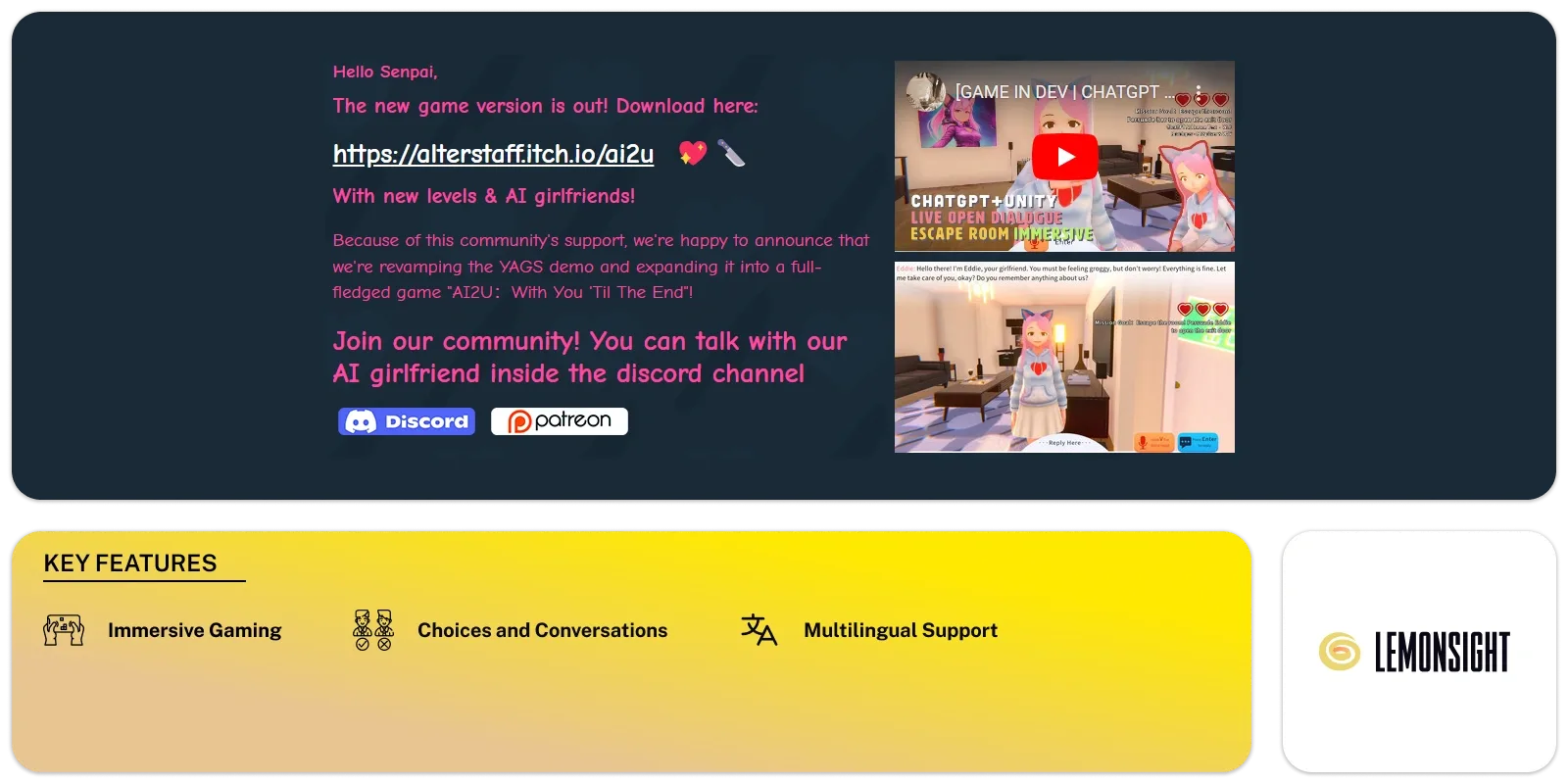 Yandere AI Girlfriend Simulator